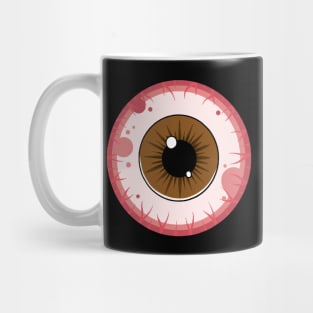 Eyeball Eye Eyes Pupil Horror Halloween Mug